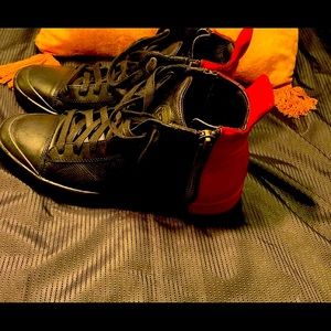 DIESEL S-NENTISH ZIP-ROUND FASHION SNEAKER BOOT SHOE - MENS Sz.12 - Like New